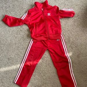 Adidas kids track suit